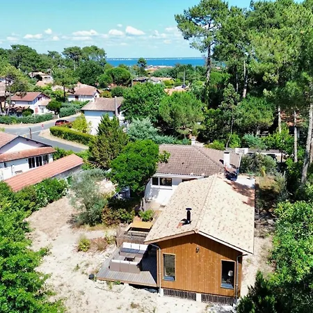 Situee A Petit Piquey, Au Cap Ferret, A Seulement 5 Minutes A Pied Du Bassin D'arcachon וילה Lège-Cap-Ferret